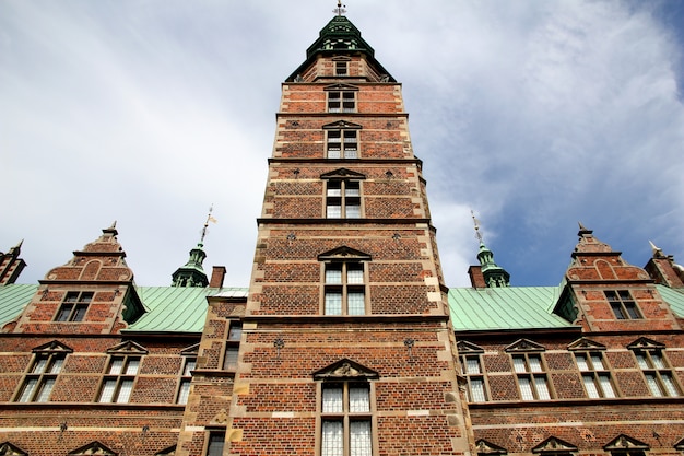 Paleis in de stad Kopenhagen, Denemarken