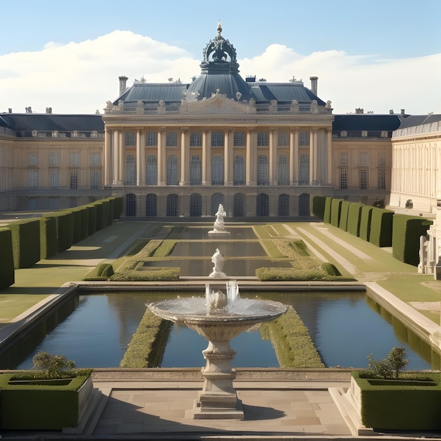 Paleis van Versailles achtergrond