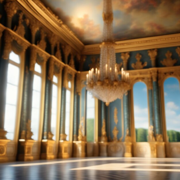 Foto paleis van versailles architectuur gebouw achtergrond