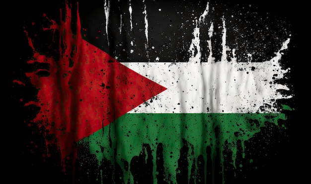 Флаг страны Палестины
