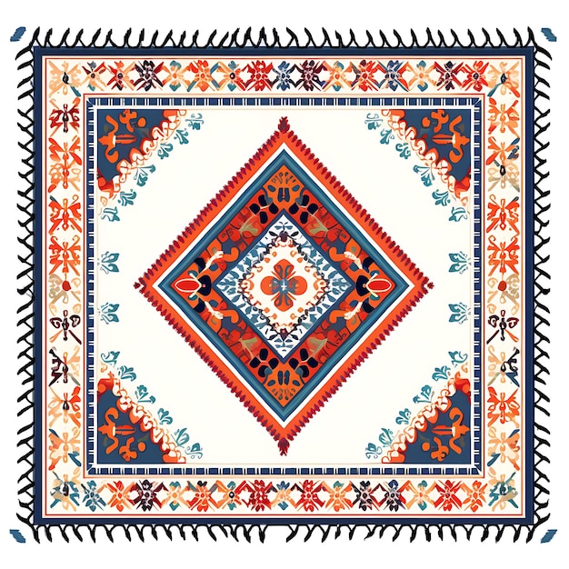 Palestinian Tatreez Rug Cross Stitch Embroidery Geometric Pa Brocade Motifs Decorative Art Frame