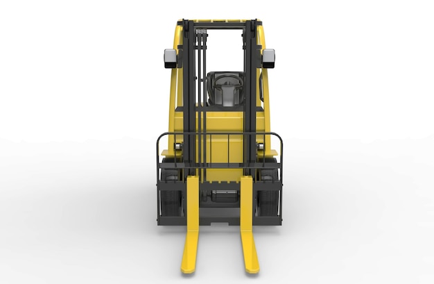 Pallet heftruck 3d illustratie afbeelding