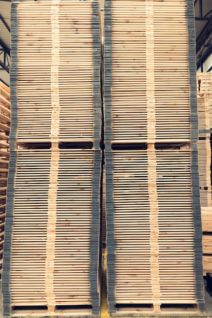 Pallets hout sort by is hoog in de branche