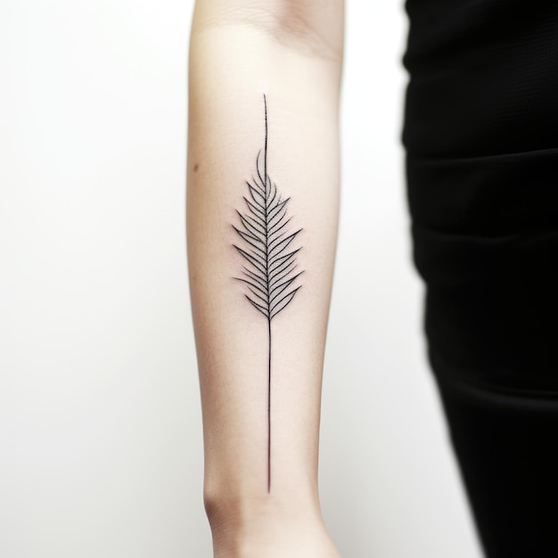 Circle & Leaf Tattoo :: Behance