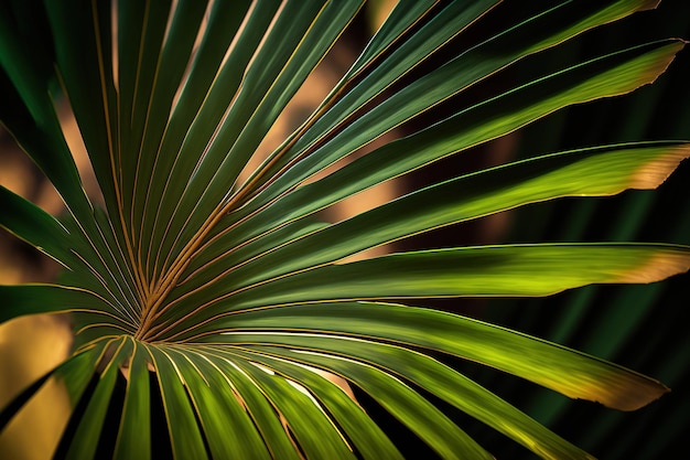 Palm leaf