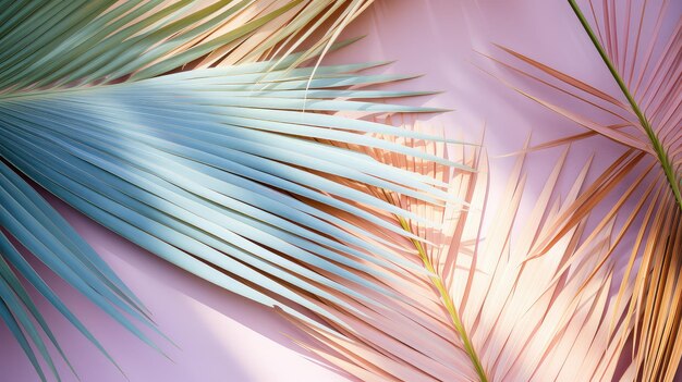 Пальмовая текстура растения пастель верхнего вида
