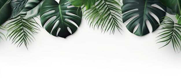 palm trees on a white background