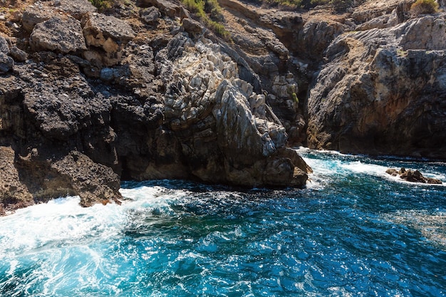 Photo palmaria island la spezia italy