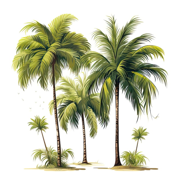 palms illustration