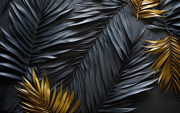 Palms tree mock up background