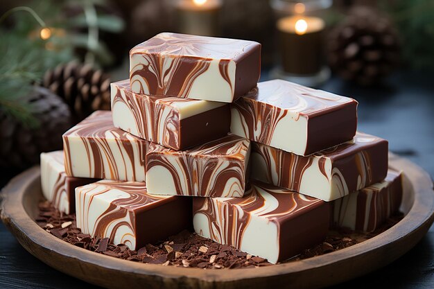 Pampering Luxury Chocolate Vanilla Handmade Soap Bars