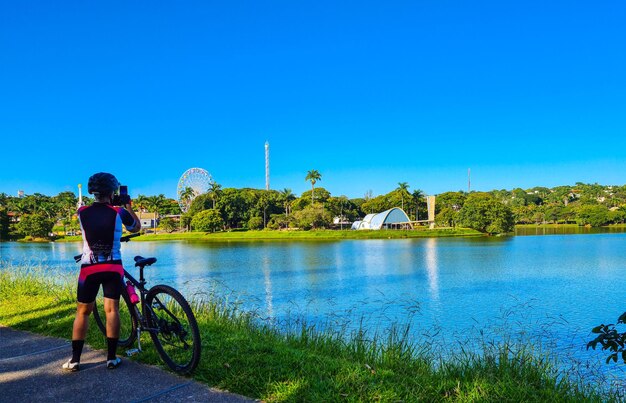 Pampulha-lagune in Belo Horizonte Minas Gerais