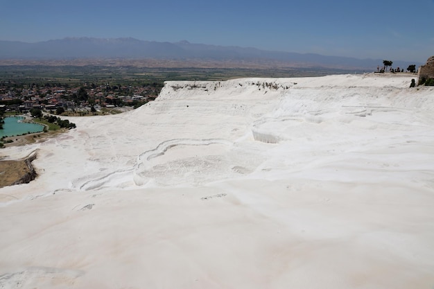 Pamukkale is een van de beroemdste attracties van Turkije