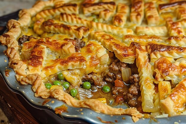 a pan of food with a pan of food on it