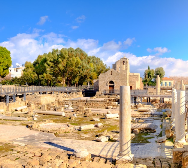 Panagia Chrysopolitissa Basilica in Cyprus