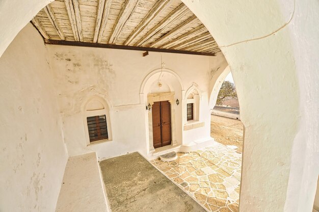 Panagia kerk in Folegandros eiland Griekenland