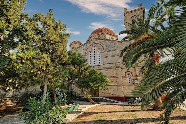 Panagitsa-kerk op het eiland Aegina, Griekenland