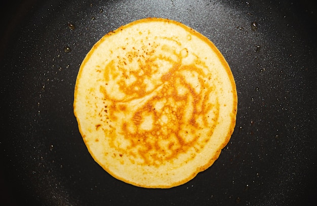 Foto burro di pancake fatto in casa