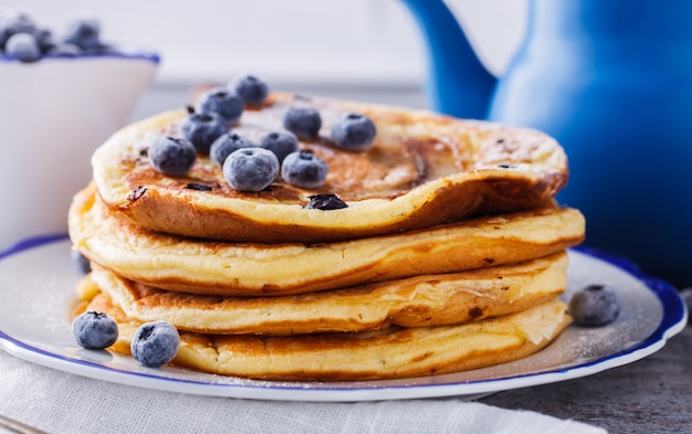 Pancake with banana