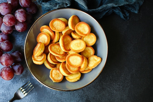 Frittelle di cereali mini colazione dolce