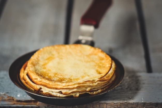 pancakes, fritter