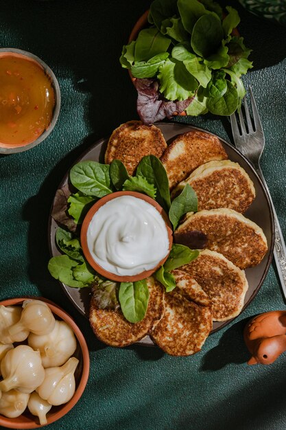 pancakes oladky for potatoes deruny simple homemade dishes from local products