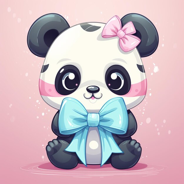 Photo panda adorable heartwarming cute