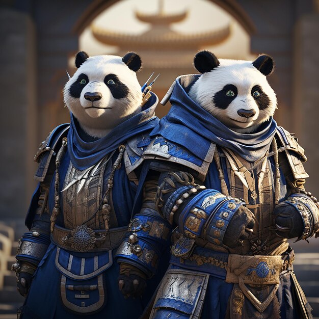 Panda Couple