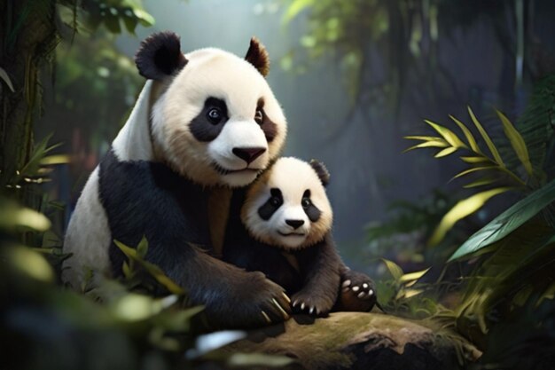 Panda Parenthood Специальное издание на День матери