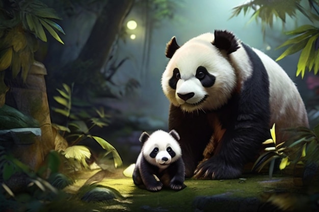 Panda Parenthood Специальное издание на День матери