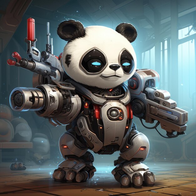 Premium Photo | Panda vector design free photo HD background
