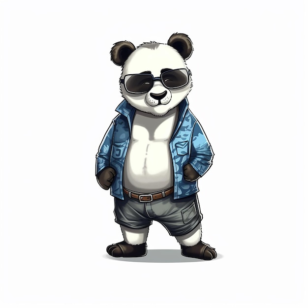 panda_with_sunglasses_full_body_vector_cartoon_style_whi