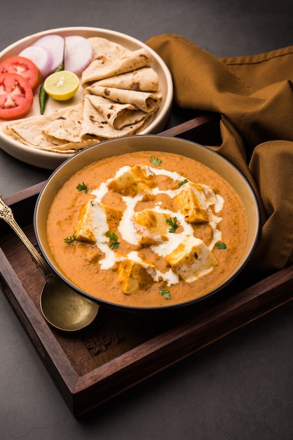 Paneer Butter Masala or Cheese Cottage Curry