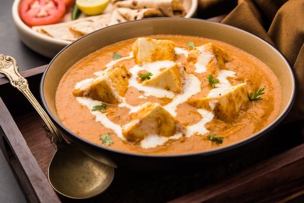 Paneer Butter Masala or Cheese Cottage Curry