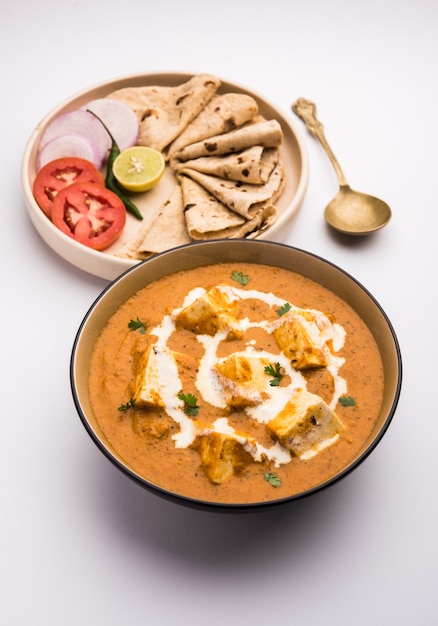 Paneer Butter Masala or Cheese Cottage Curry