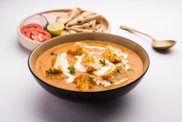 Paneer Butter Masala or Cheese Cottage Curry