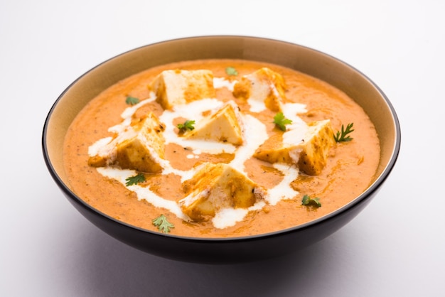 Paneer Butter Masala or Cheese Cottage Curry