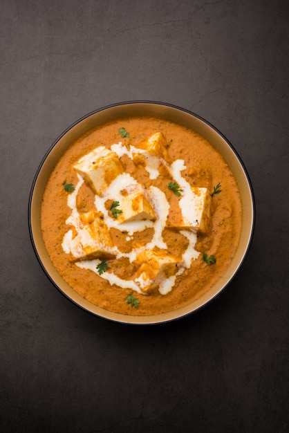 Paneer Butter Masala or Cheese Cottage Curry