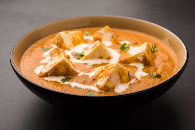 Paneer Butter Masala or Cheese Cottage Curry