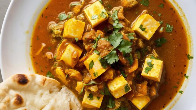 Foto paneer curry