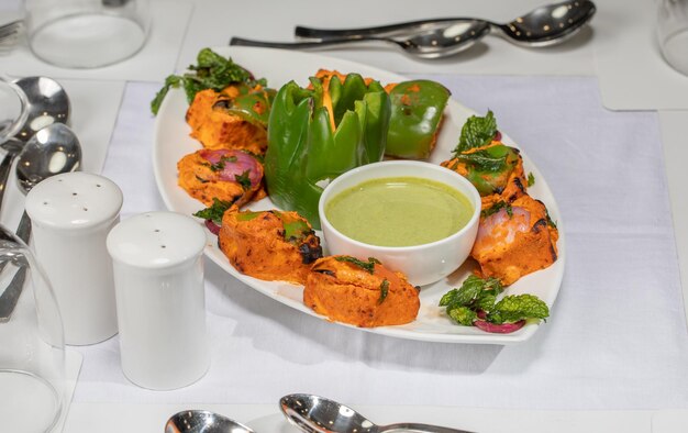 Paneer Tikka Dish