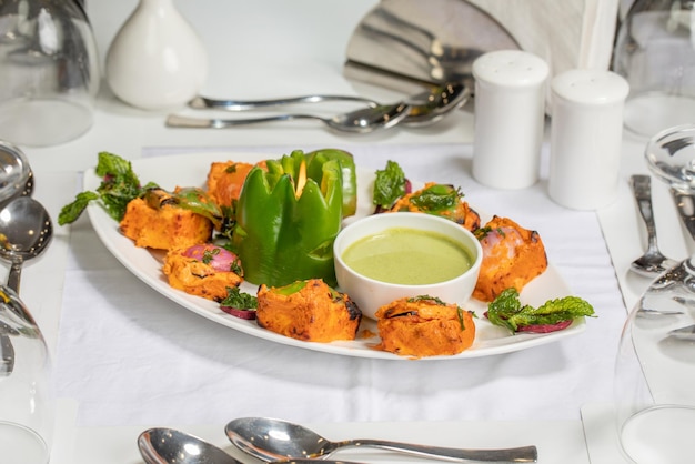 Paneer Tikka Dish