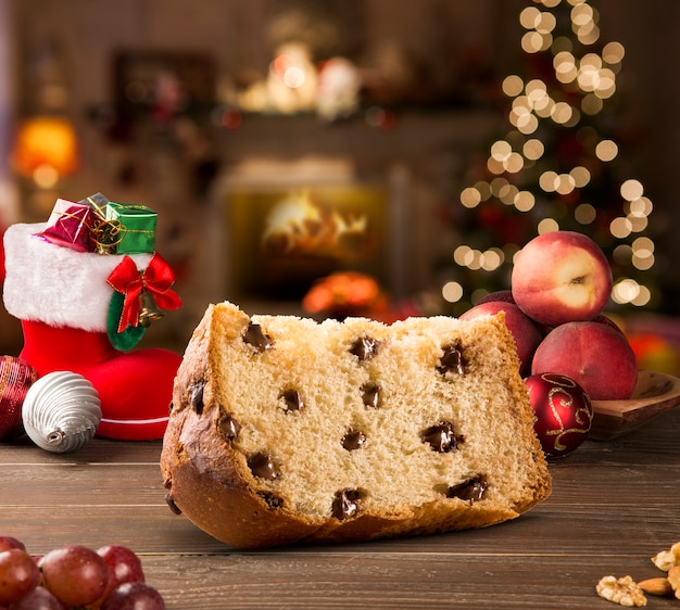 Panettone is het traditionele Italiaanse dessert voor Kerstmis