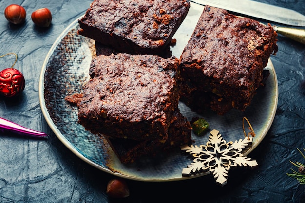 Panforte is een traditionele Italiaanse kerstdelicatesse