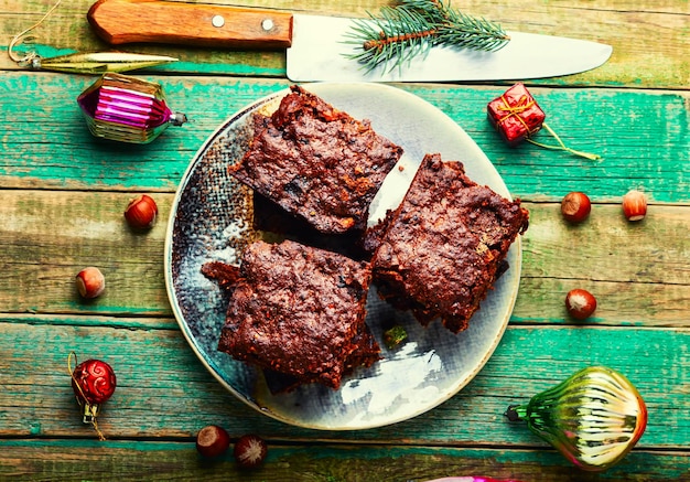 Panforte kerstbrood italiaans zoet