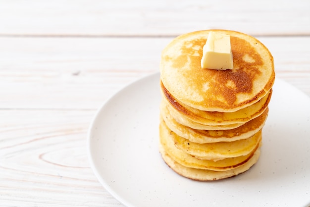 pannenkoeken met boter en honing