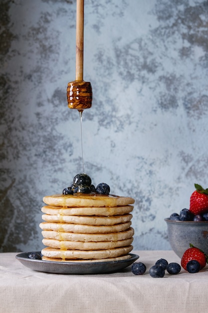 Pannenkoeken Met Verse Bessen