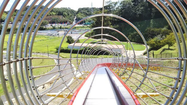 Foto panoraambeeld van de brug