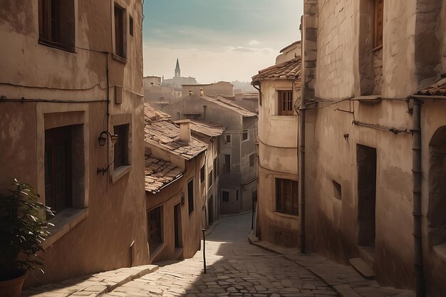 Panoraambeeld van de oude stad van Toledo, Spanje