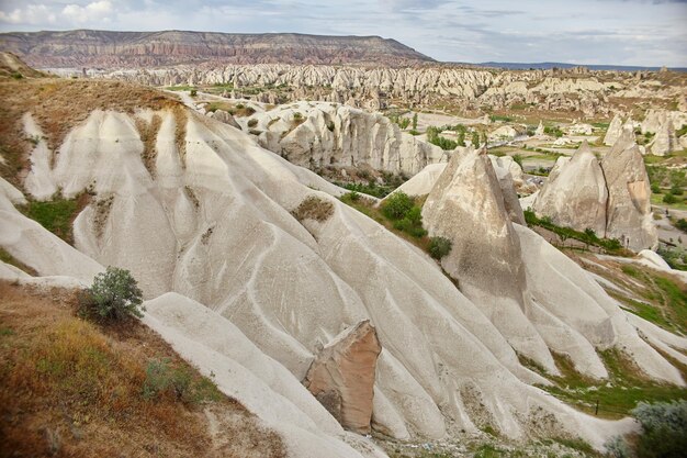 Foto panoraambeeld van het landschap